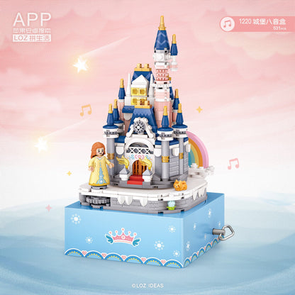 LOZ Mini Block 1220 Castle(music box) -  531 Pcs Model Bricks Building Blocks