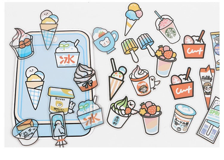 Infeel.Me Share the deliciousness with you Stickers (40 pieces)