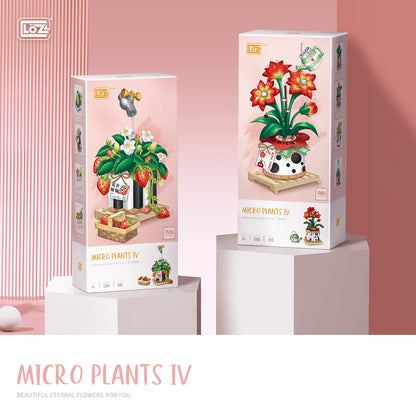 LOZ Mini Block 1284 Eternal flower  Strawberry Plant -  686 Pcs Model Bricks Building Blocks