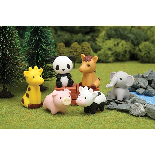 Iwako Puzzle Eraser Zoo Blister Pack ER-BRI018 Iwako 4.49 OEShop