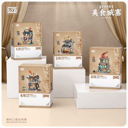 LOZ Mini Block 1291 Duck's roast meat shop -  846 Pcs Model Bricks Building Blocks