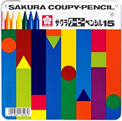 SAKURA Coupy-Pencil 15 Colors SAKURA 16.99 OEShop
