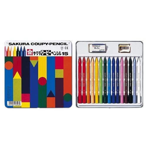 SAKURA Coupy-Pencil 15 Colors SAKURA 16.99 OEShop