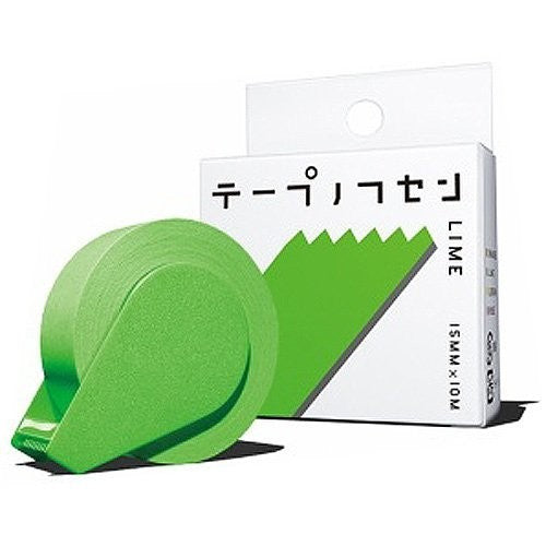 YAMATO Tape’n’Fusen Roll Tape Sticky Note Lime YAMATO 3.99 OEShop