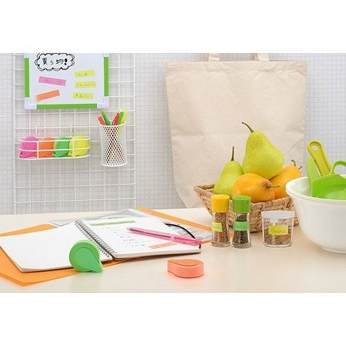 YAMATO Tape’n’Fusen Roll Tape Sticky Note Lime YAMATO 3.99 OEShop