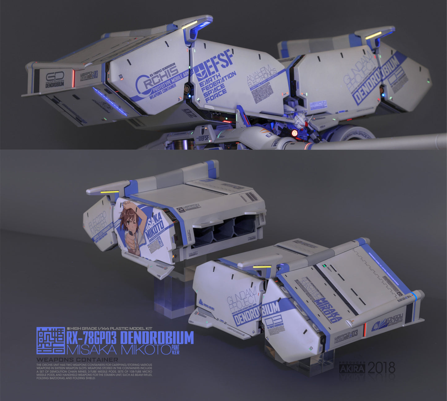 EVO - E-HG28 (UV) HG GP03D Dendrobium Evolution Studio Decals