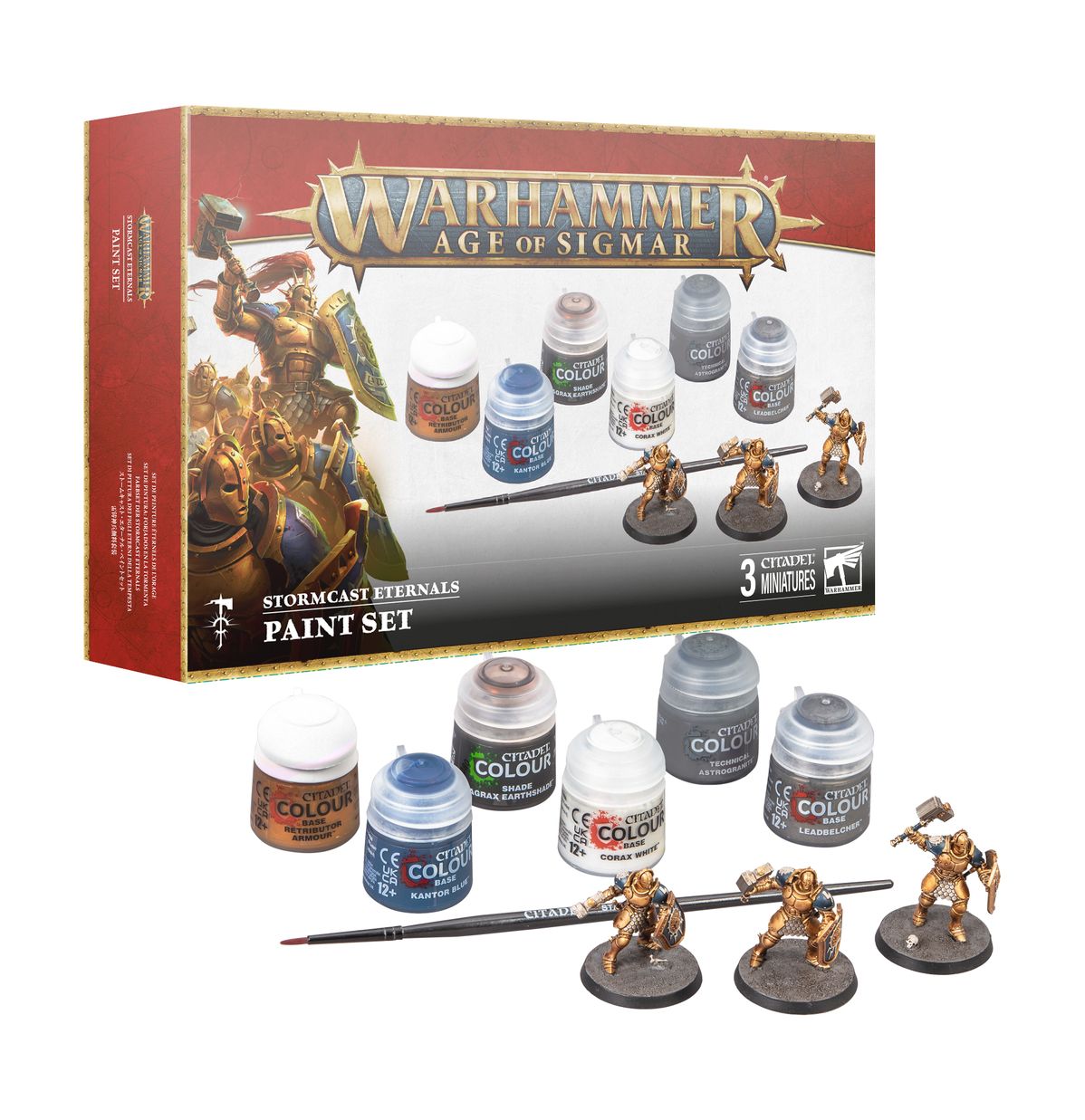 Warhammer Age of Sigmar Paint Set: Stormcast 60-10