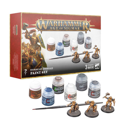 Warhammer Age of Sigmar Paint Set: Stormcast 60-10