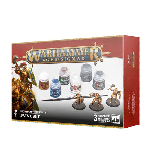 Warhammer Age of Sigmar Paint Set: Stormcast 60-10