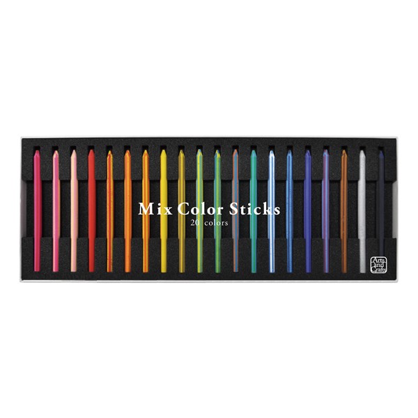 KOKUYO 20 Mix Color Sticks Pencils KE-AC15 KOKUYO 24.98 OEShop