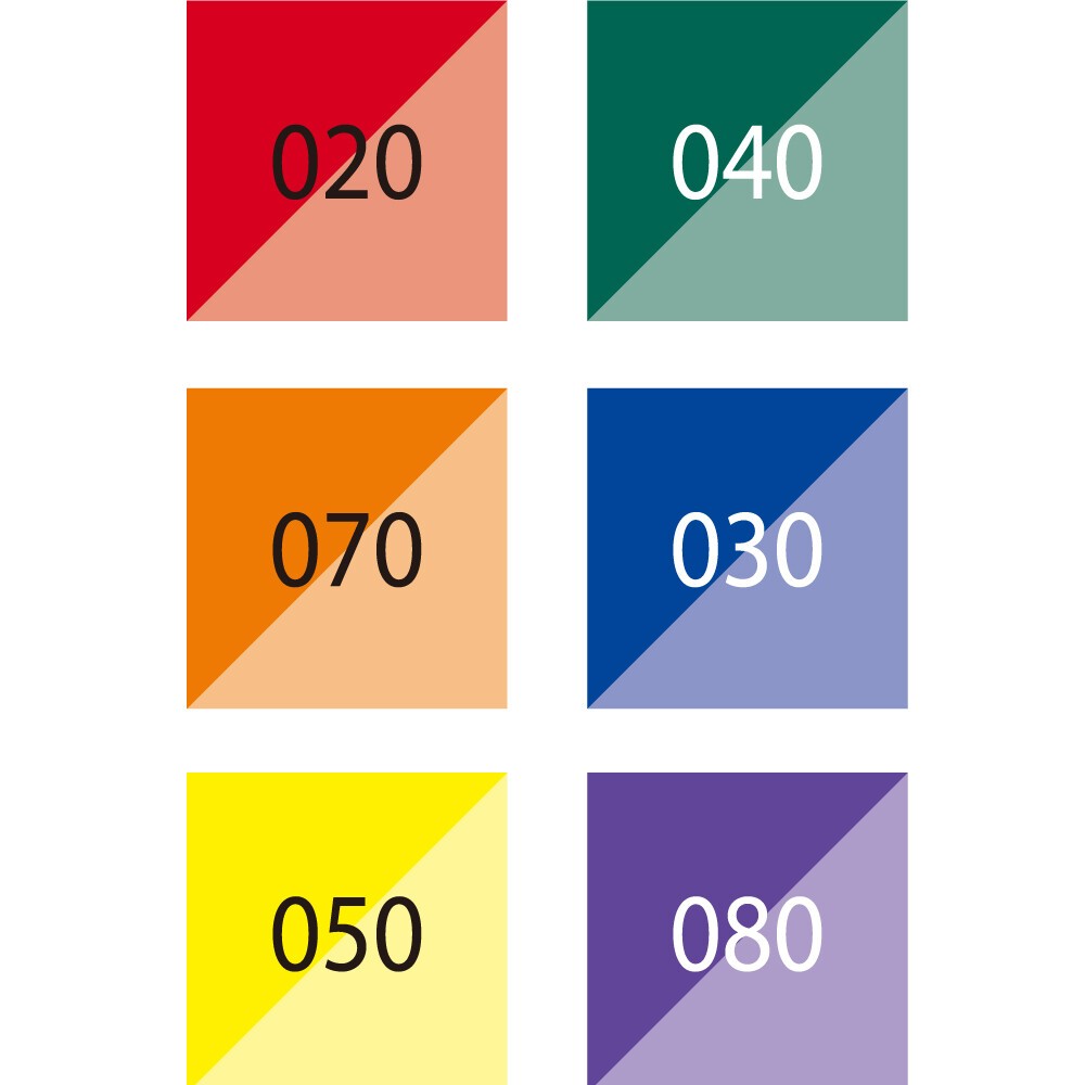 Kuretake Zig Brushables Pen set 6 colors vivid Kuretake 16.98 OEShop