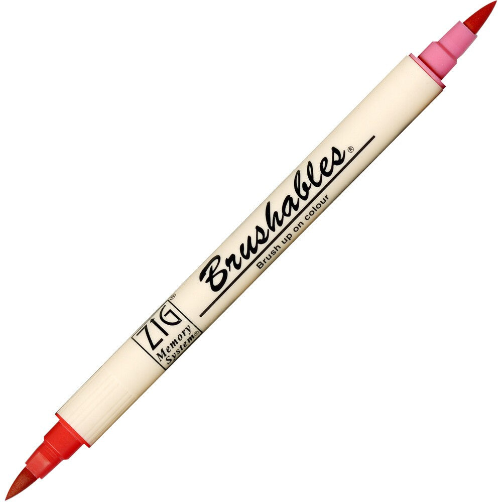 Kuretake Zig Brushables Pen set 6 colors vivid Kuretake 16.98 OEShop