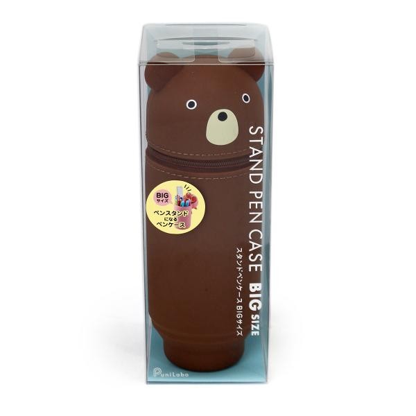 LIHIT LAB PuniLabo Stand Pen Case Large BIG size - Bear A7714-1 LIHIT LAB. 15.99 OEShop