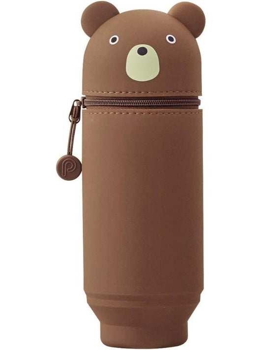 LIHIT LAB PuniLabo Stand Pen Case Large BIG size - Bear A7714-1 LIHIT LAB. 15.99 OEShop