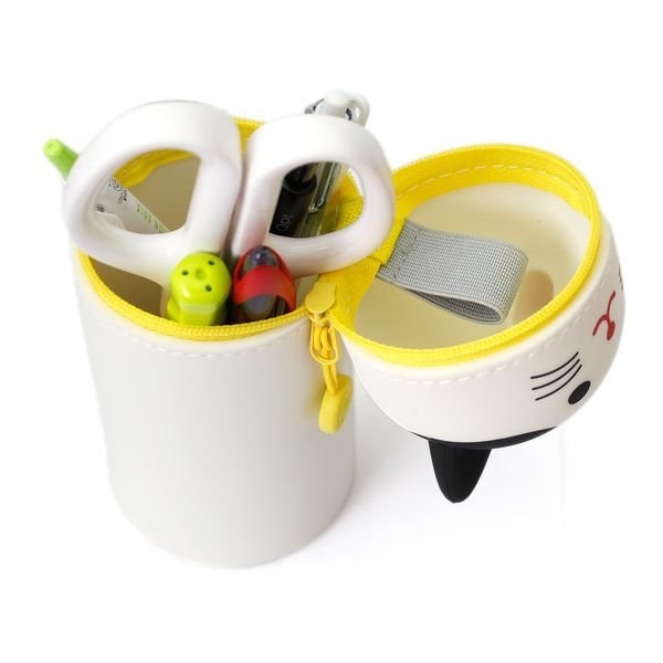 LIHIT LAB PuniLabo Stand Pen Case Large BIG size - White Cat A7714-7 LIHIT LAB. 15.99 OEShop