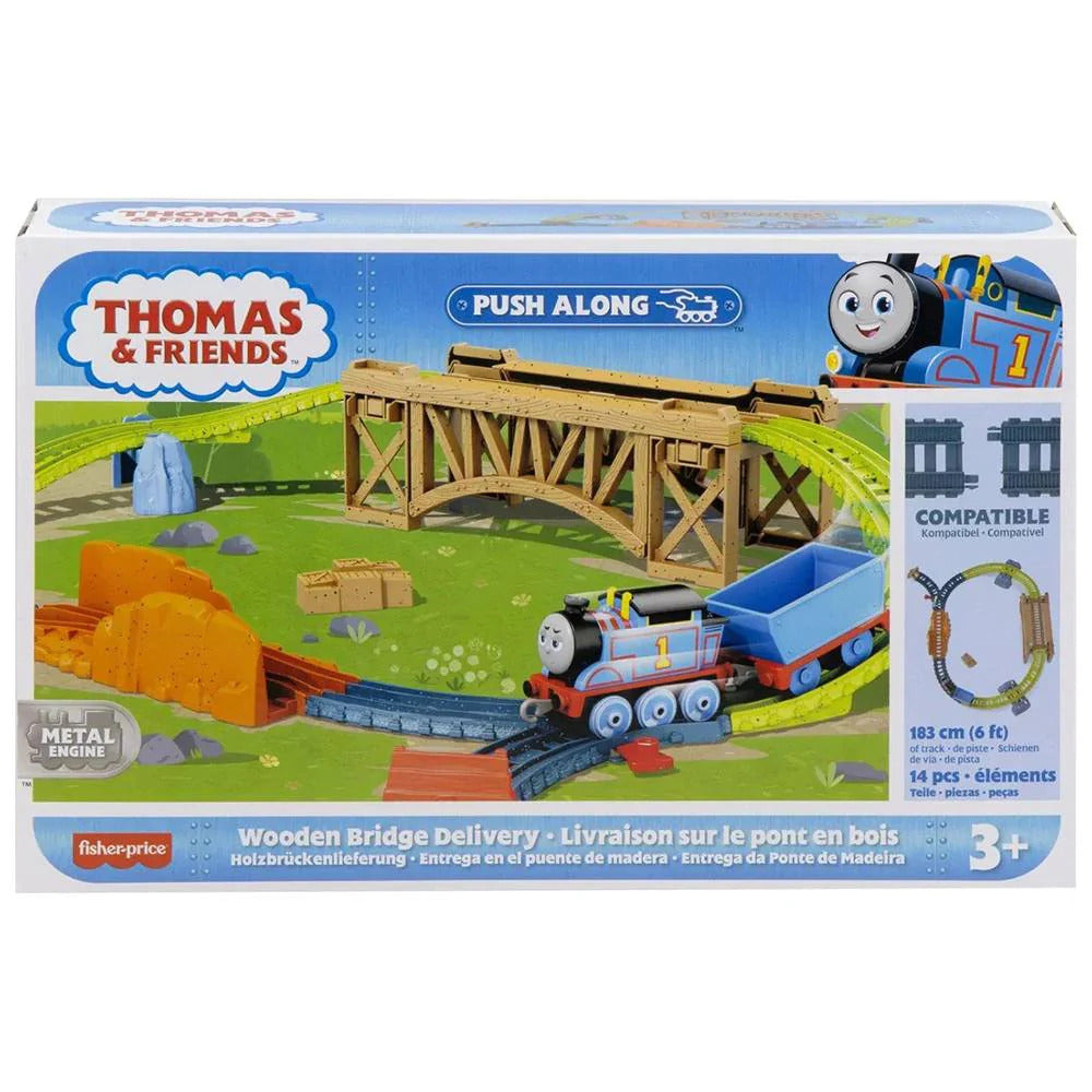 Thomas & Friends Push Along Track Assorted Wooden Bridge Delivery