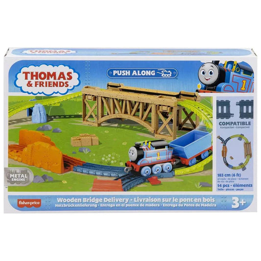 Thomas & Friends Push Along Track Assorted Wooden Bridge Delivery