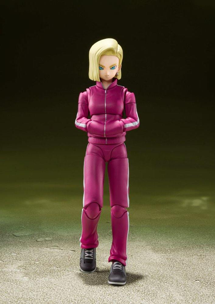Bandai Tamashii Nations S.H. Figuarts Dragon Ball Super Android 18 Action Figure