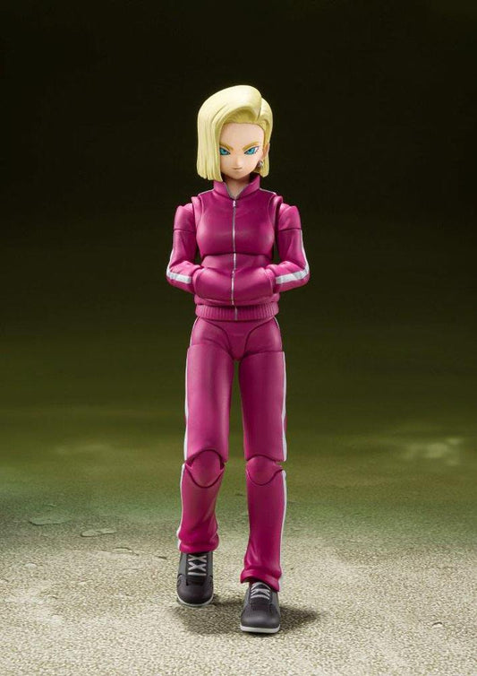 Bandai Tamashii Nations S.H. Figuarts Dragon Ball Super Android 18 Action Figure
