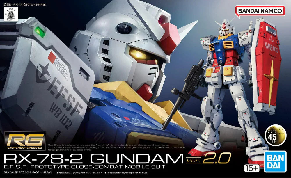 1/144 RG 40 RX-78-2 Gundam Ver.2.0