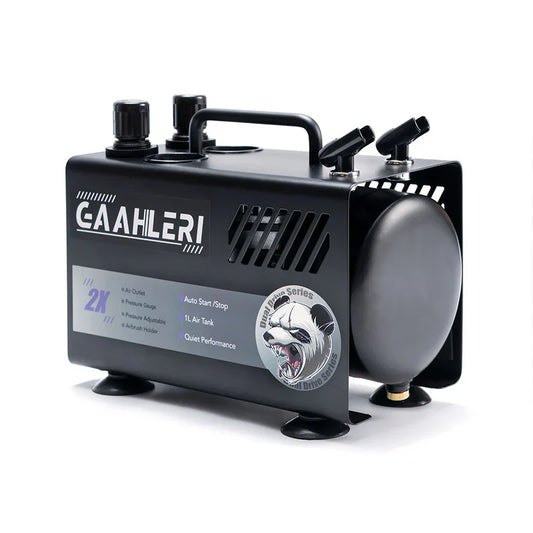Gaahleri Dual Drive Series Airbrush Air Compressor GT-918