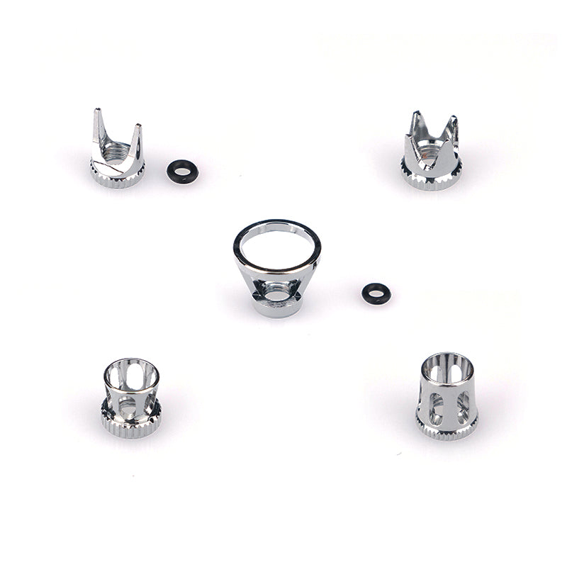 HobbyMio 1850-1854 Airbrush Needle Cap Fixed Distance Spray Pen Cap Parts