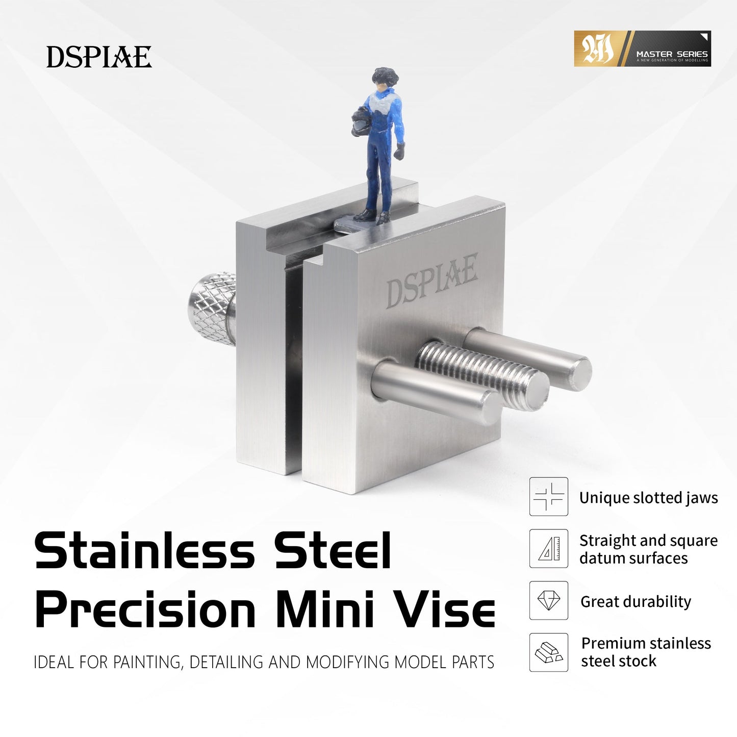 DSPIAE AT-MV Stainless Steel Precision Mini Vise