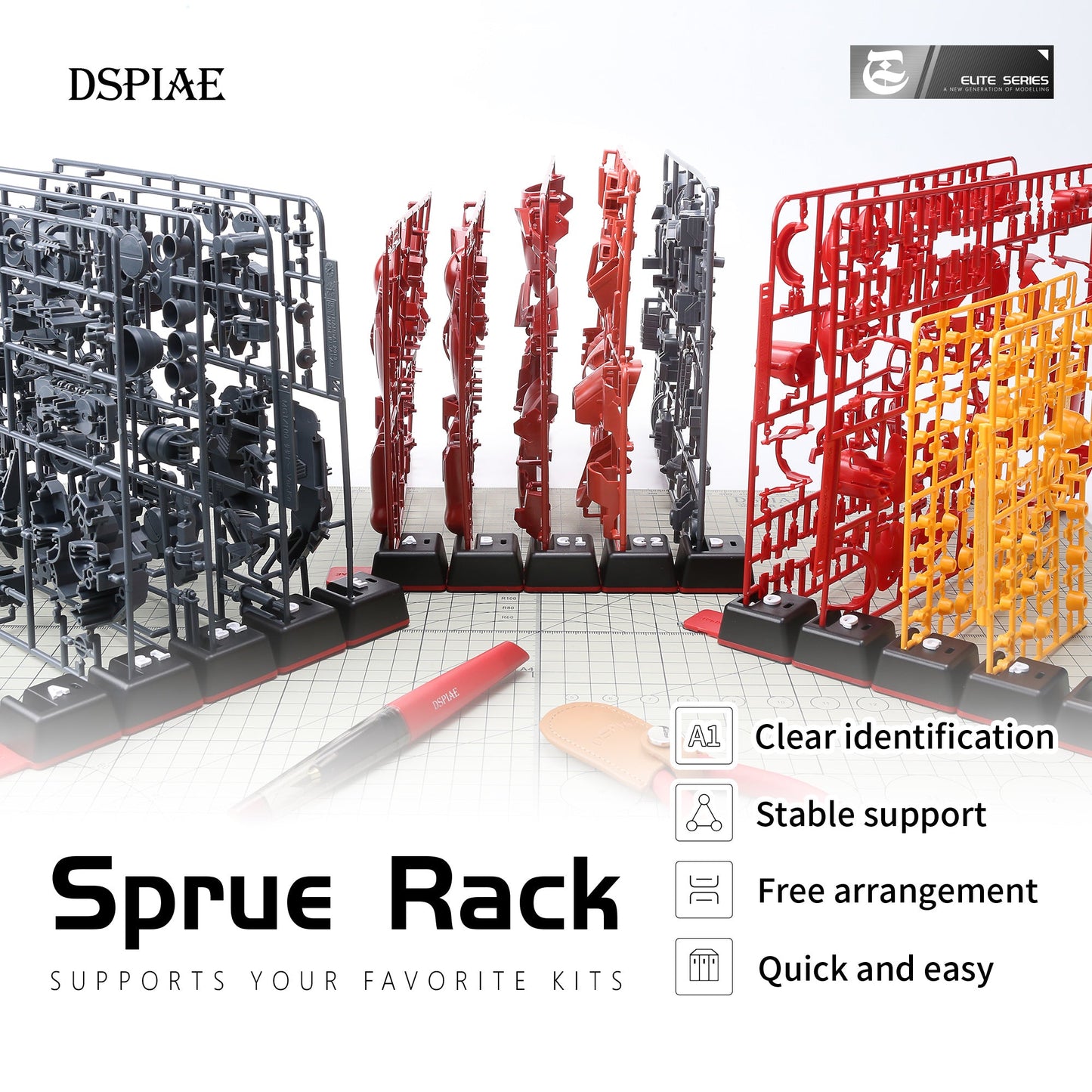 DSPIAE PT-SR Sprue Storage Rack