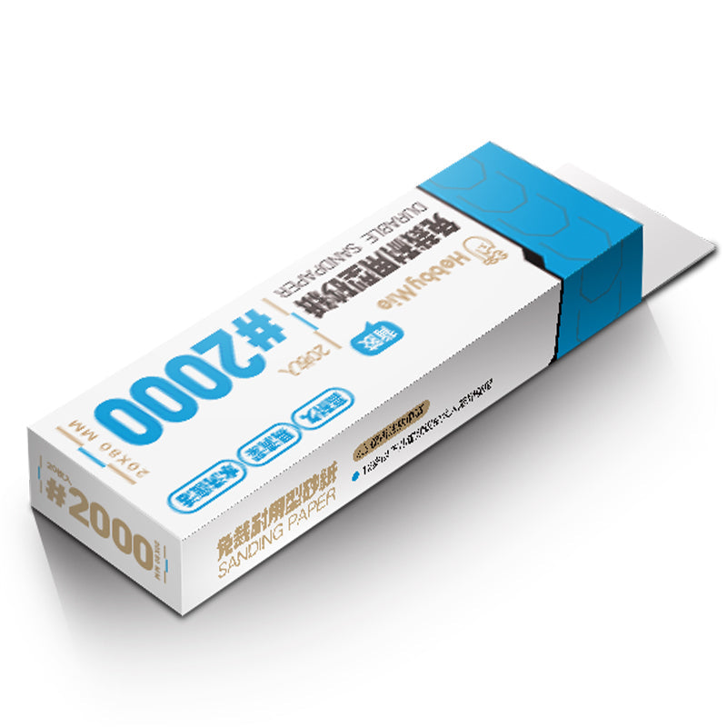 HobbyMio Sanding Grinding Tools Acrylic Model Polishing Plate Washed Resurrection Sandpaper for Models Hobby DIY