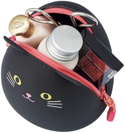 LIHIT LAB PuniLabo Zipper Pouch Egg Shaped - White Cat A7782-7 LIHIT LAB. 12.98 OEShop