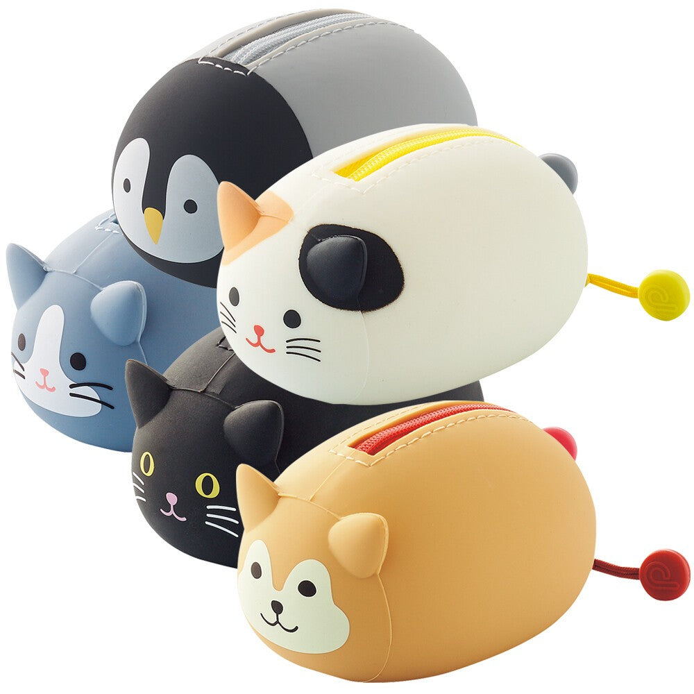 LIHIT LAB PuniLabo Mini Zipper Pouch - Penguin A7780-10 LIHIT LAB. 9.99 OEShop