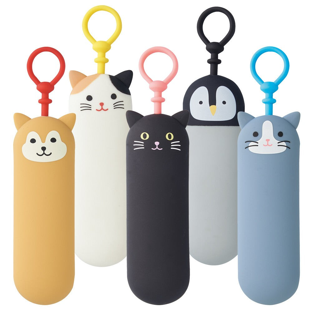 Lihit Lab PuniLabo Slim Key Case - Black Cat A7785-3 LIHIT LAB. 7.99 OEShop