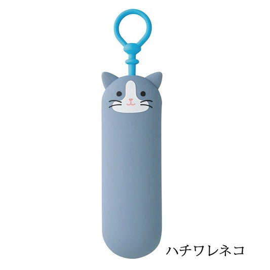 Lihit Lab PuniLabo Slim Key Case - Gray Cat A7785-4 LIHIT LAB. 7.99 OEShop