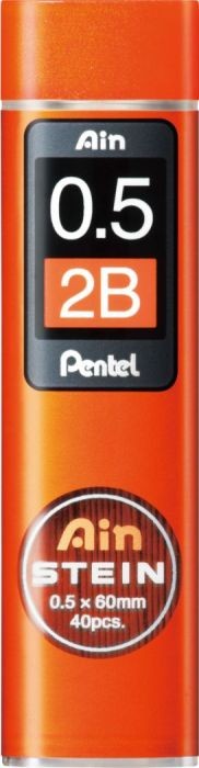Pentel Ain Stein 0.5mm 2B Refill Lead Pentel 2.89 OEShop