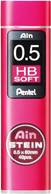 Pentel Ain Stein 0.5mm HB soft Refill Lead Pentel 2.89 OEShop