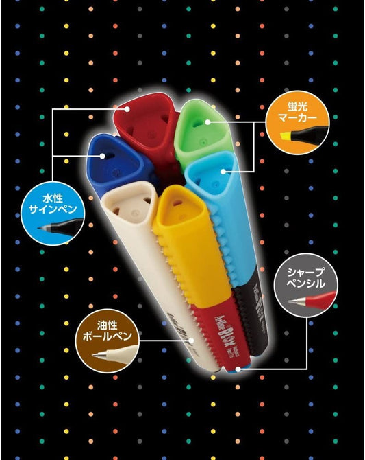 Shachihata Artline BLOX Sign Pen, Water-based, Set of 12 Colors, KTX-200/12W Shachihata 15.98 OEShop