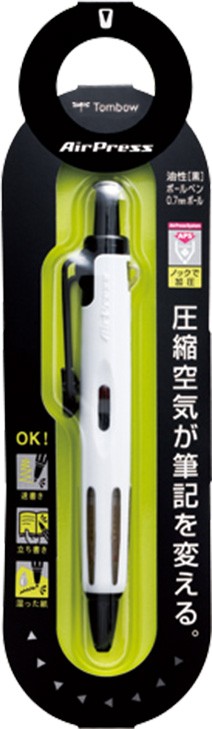 Tombow AirPress Pressurized Ballpoint Pen (White) Tombow 6.99 OEShop