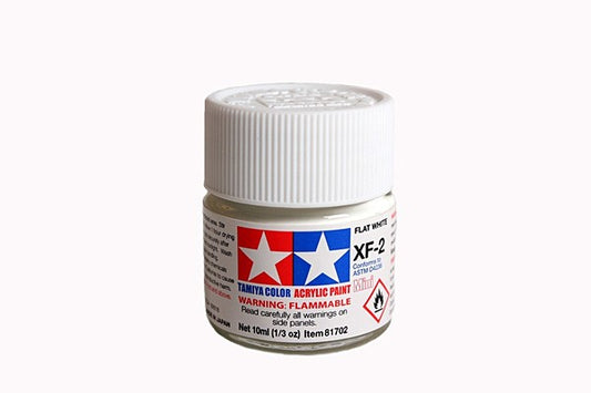 TAMIYA 81702 ACRYLIC MINI XF-2 WHITE 10ml Tamiya 1.85 OEShop