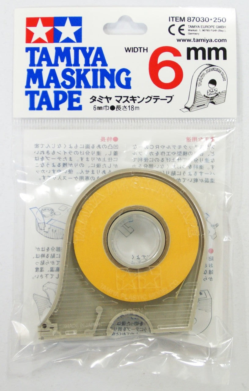 TAMIYA 87030 MASKING TAPE 6MM WIDTH 18M LENGTH Tamiya 4.35 OEShop
