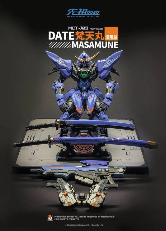 Moshow Toys 1/72 Progenitor Effect Date Masamune MCT-J03 Painted Model With Metal Frame 29cm