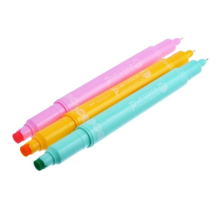 Tombow PLAY COLOR Dot Double Sided Drawing Pens 3-Color Set GCE-311B Tombow 5.99 OEShop