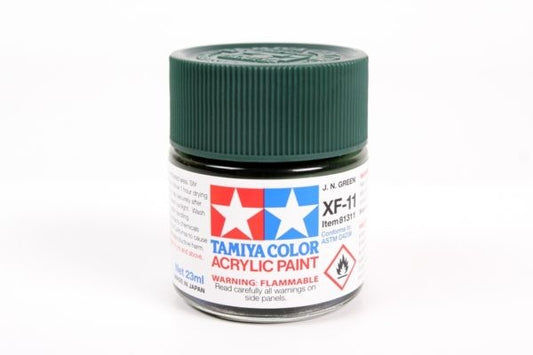 TAMIYA 81711 ACRYLIC MINI XF-11 J.N. GREEN 10ml Tamiya 1.85 OEShop