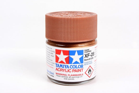 TAMIYA 81728 ACRYLIC MINI XF-28 DARK COPPER 10ml Tamiya 2.25 OEShop
