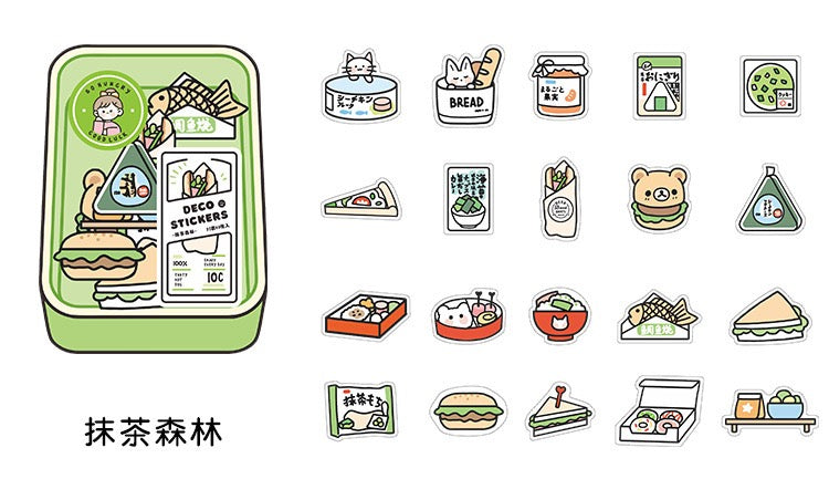 Infeel.Me Share the deliciousness with you Stickers (40 pieces)