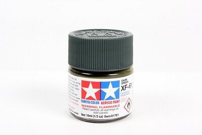 TAMIYA 81761 ACRYLIC MINI XF-61 DARK GREEN 10ml Tamiya 1.85 OEShop