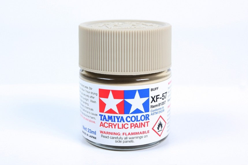 TAMIYA 81757 ACRYLIC MINI XF-57 BUFF 10ml Tamiya 1.85 OEShop
