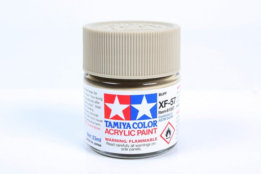 TAMIYA 81757 ACRYLIC MINI XF-57 BUFF 10ml Tamiya 1.85 OEShop