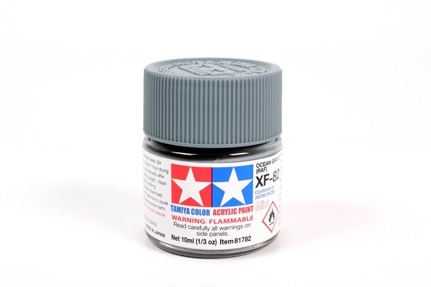 TAMIYA 81782 ACRYL.MINI XF-82 RAF OCEAN GREY 2 10ml Tamiya 1.85 OEShop