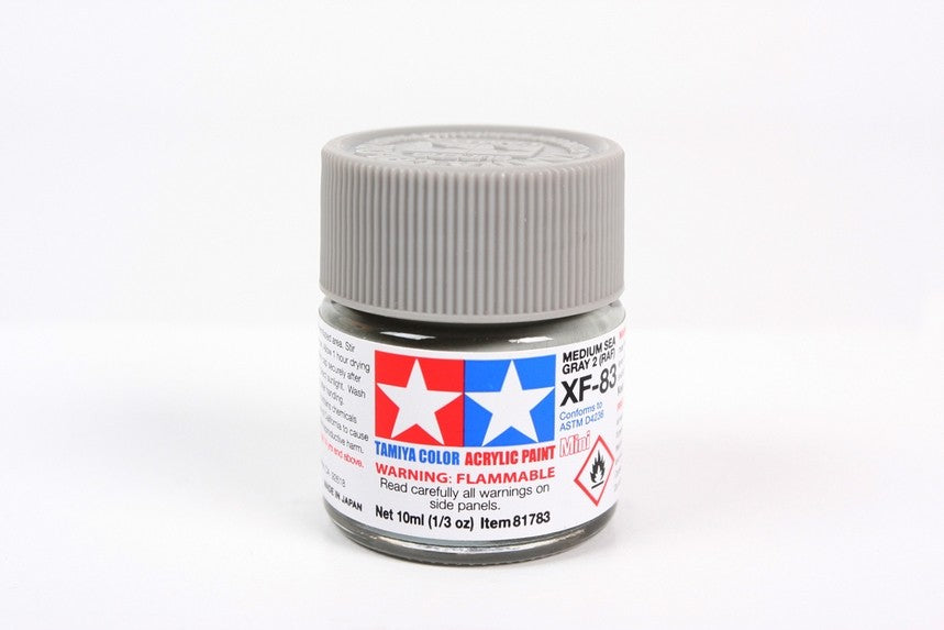 TAMIYA 81783 ACRYL.MINI XF-83 RAF MEDIUM SEA GREY 2 10ml Tamiya 1.85 OEShop
