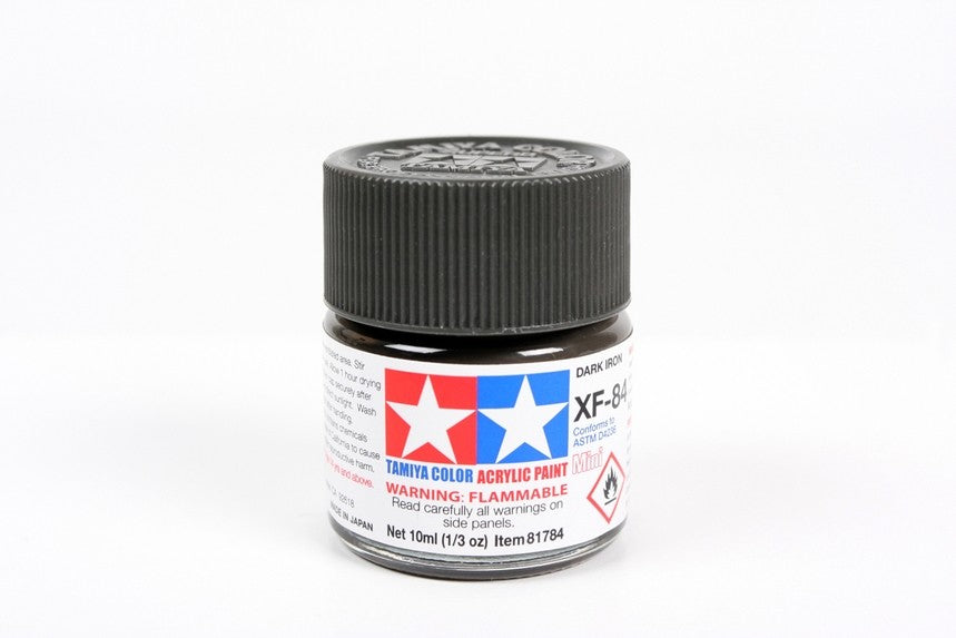 TAMIYA 81784 ACRYL.MINI XF-84 DARK IRON 10ml Tamiya 1.85 OEShop